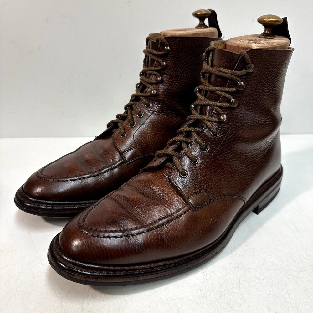 NEW HEELS Crockett & Jones Galway 2 Dark Brown Country Boots UK 8.5 E / US 9.5 D